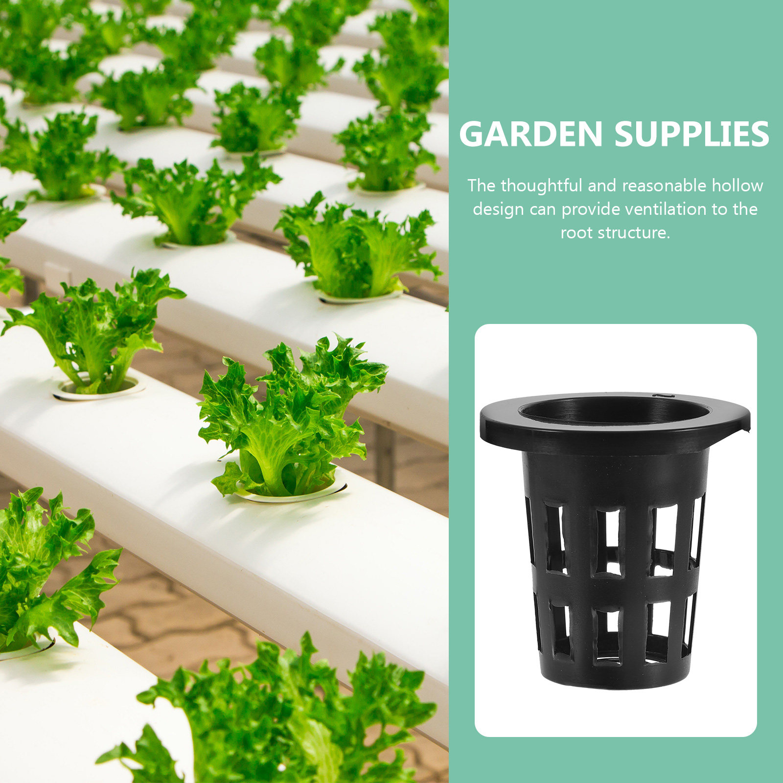 50Pcs Plastic Planting Baskets - đánh giá và giá Gardening Tools Vegetables