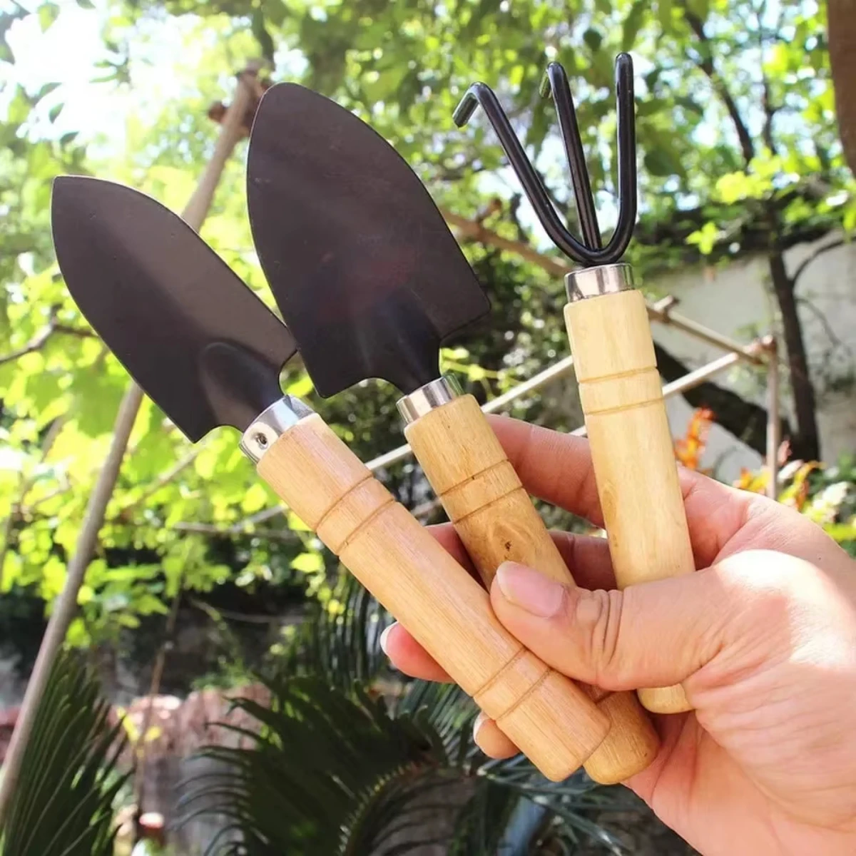 3Pcs/Set Mini Garden Tool Set  - đánh giá và giá Gardening Tools Vegetables