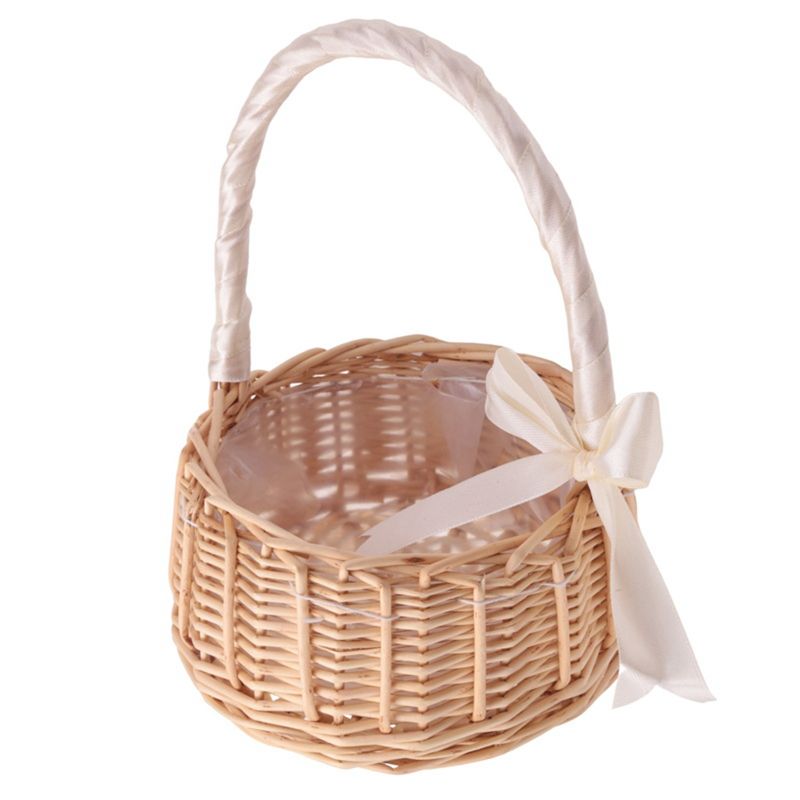 A56K Wicker Woven Flower Baske - đánh giá và giá Gardening Tools Girls