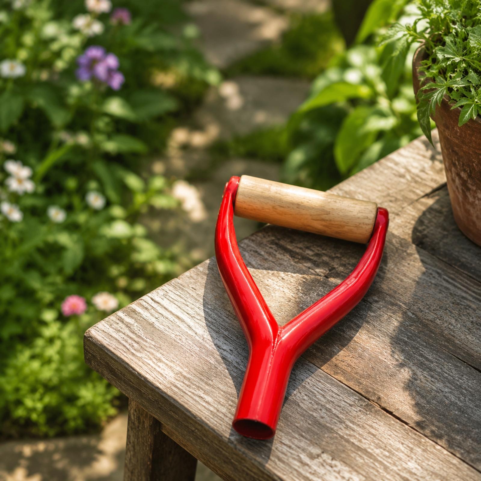 Two Hand Shovel Handle Grip Re - đánh giá và giá Spade Digging Fork