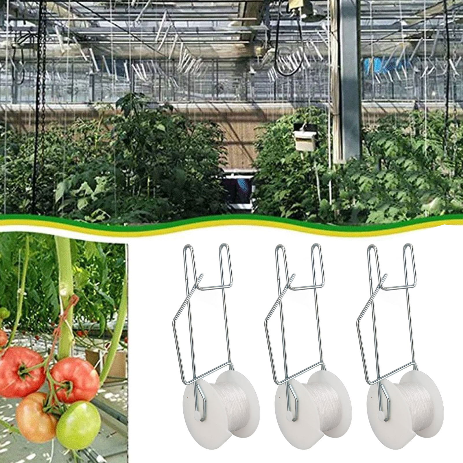6-50pcs Tomato Support Hooks T - đánh giá và giá Gardening Tools Essential